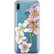 Прозрачный чехол Uprint Huawei Y6 Prime 2019 Cherry Blossom