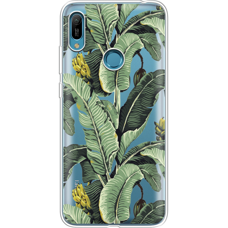 Прозрачный чехол Uprint Huawei Y6 Prime 2019 Banana Leaves