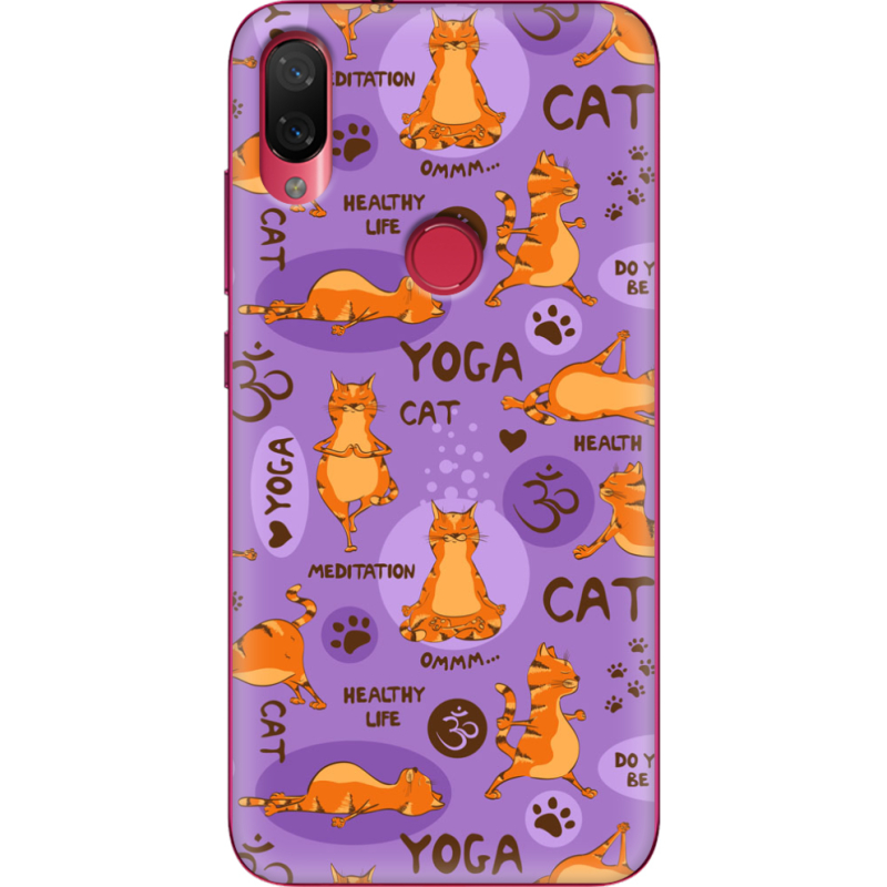 Чехол Uprint Xiaomi Mi Play Yoga Cat