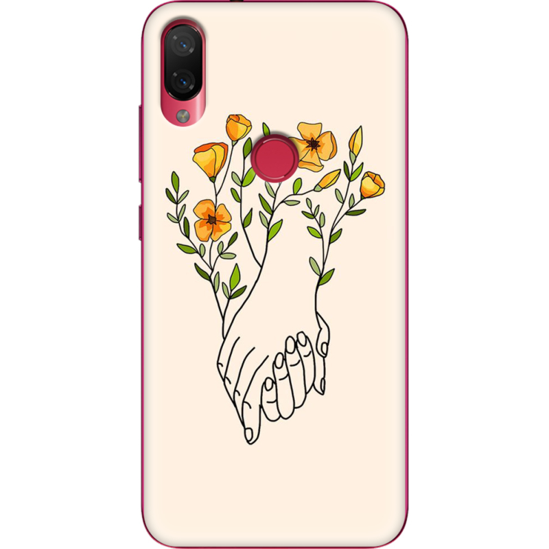 Чехол Uprint Xiaomi Mi Play Flower Hands