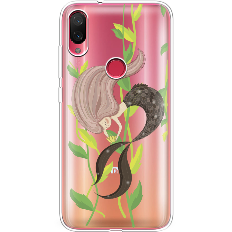 Прозрачный чехол Uprint Xiaomi Mi Play Cute Mermaid