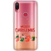 Прозрачный чехол Uprint Xiaomi Mi Play Merry Christmas