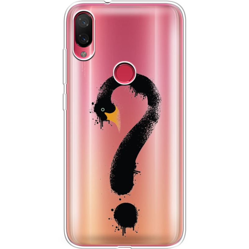 Прозрачный чехол Uprint Xiaomi Mi Play Swan question