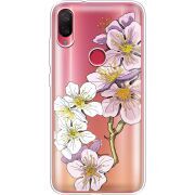 Прозрачный чехол Uprint Xiaomi Mi Play Cherry Blossom