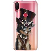 Прозрачный чехол Uprint Xiaomi Mi Play Steampunk Cat