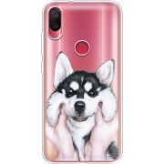 Прозрачный чехол Uprint Xiaomi Mi Play Husky