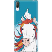 Чехол Uprint Sony Xperia L3 I4312 Fuck Unicorn