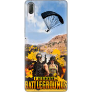 Чехол Uprint Sony Xperia L3 I4312 Pubg parachute