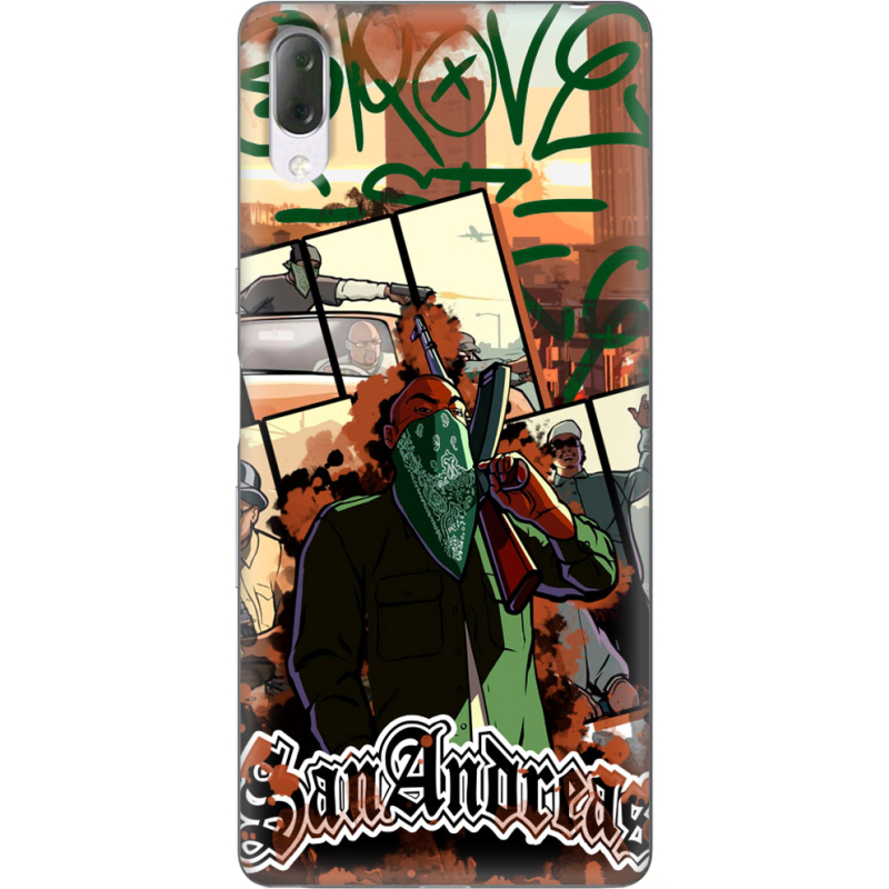 Чехол Uprint Sony Xperia L3 I4312 GTA San Andreas