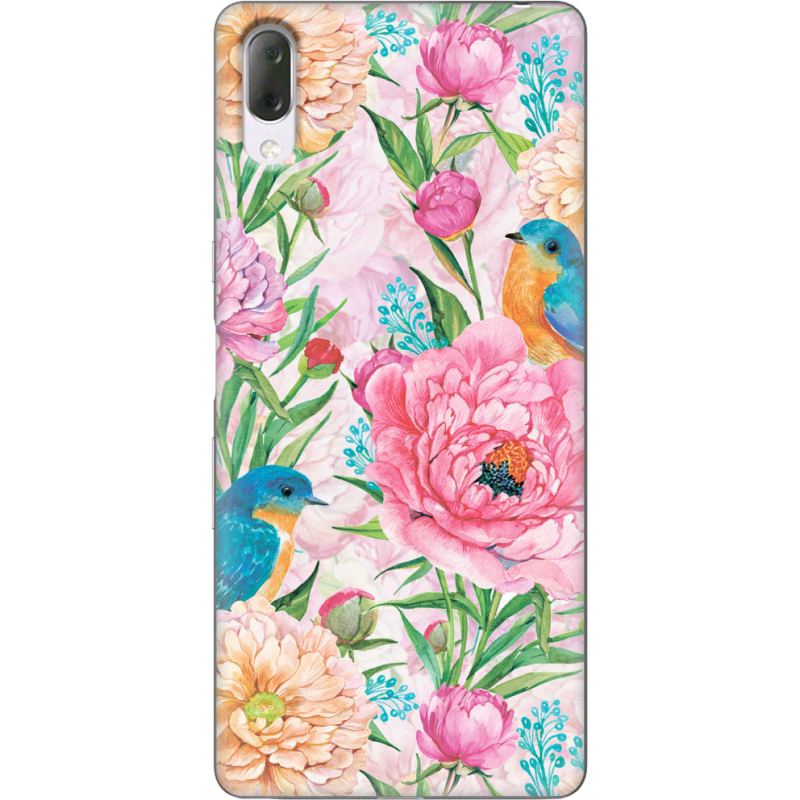 Чехол Uprint Sony Xperia L3 I4312 Birds in Flowers