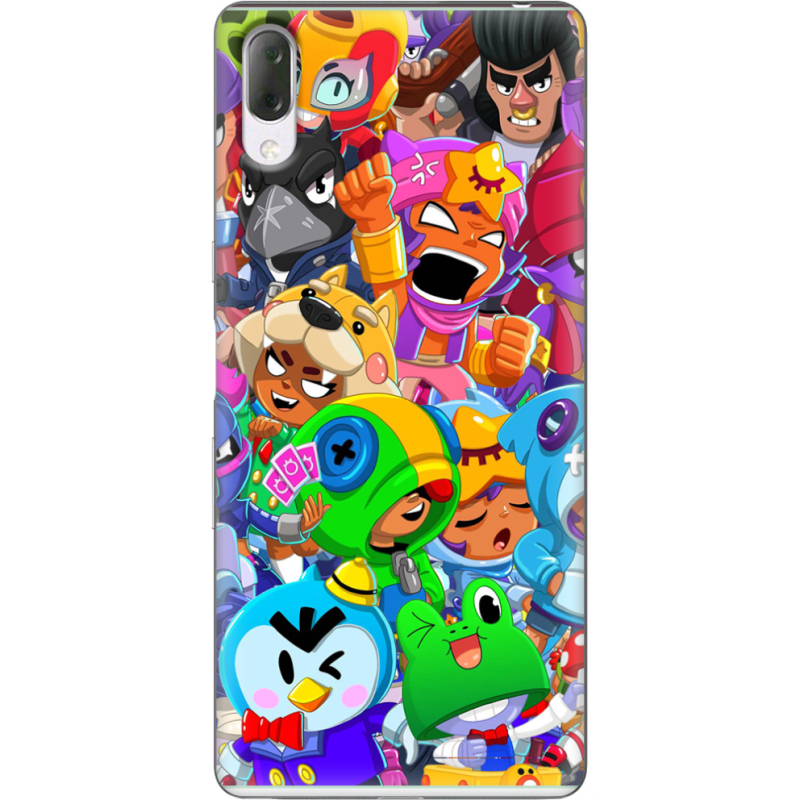 Чехол Uprint Sony Xperia L3 I4312 friends brawl stars