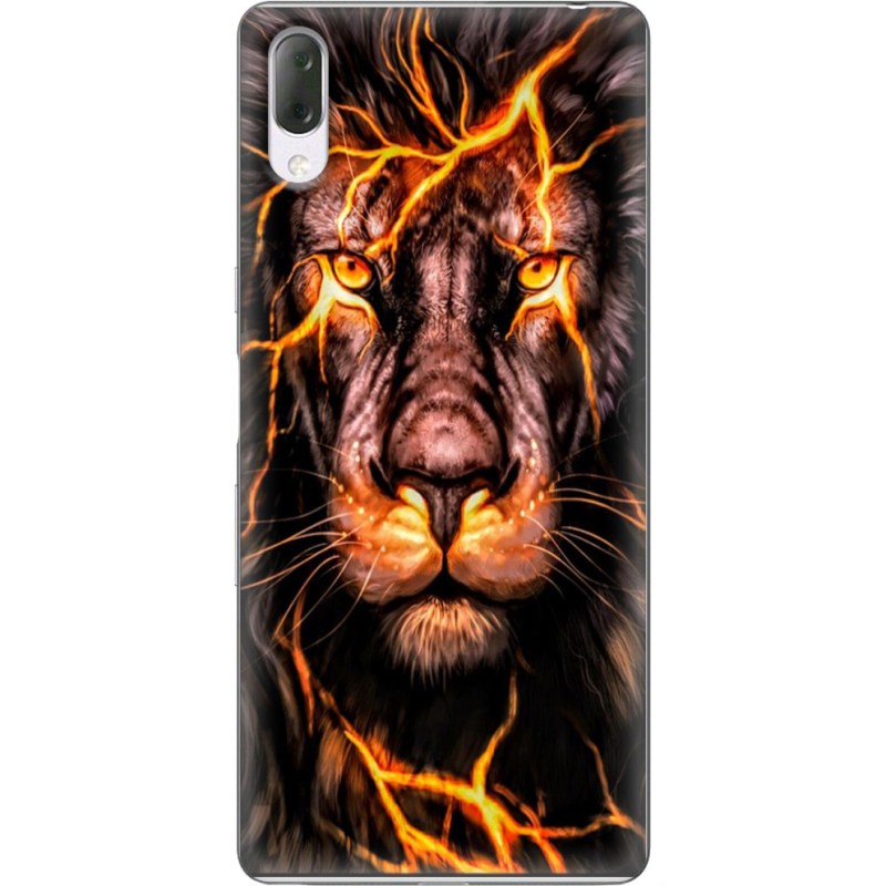 Чехол Uprint Sony Xperia L3 I4312 Fire Lion