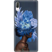 Чехол Uprint Sony Xperia L3 I4312 Exquisite Blue Flowers