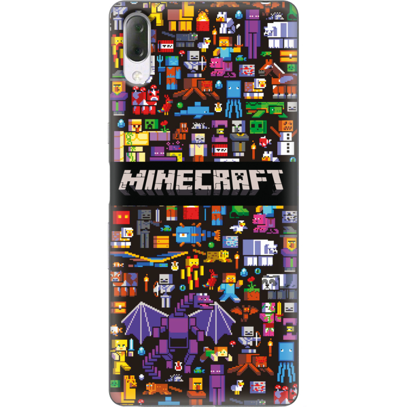 Чехол Uprint Sony Xperia L3 I4312 Minecraft Mobbery