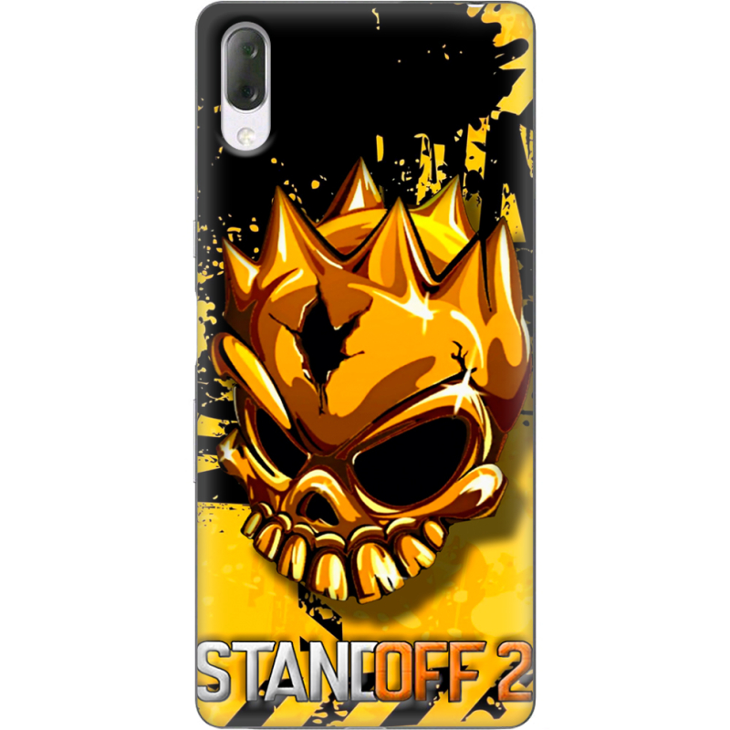 Чехол Uprint Sony Xperia L3 I4312 StandOff 2 gold