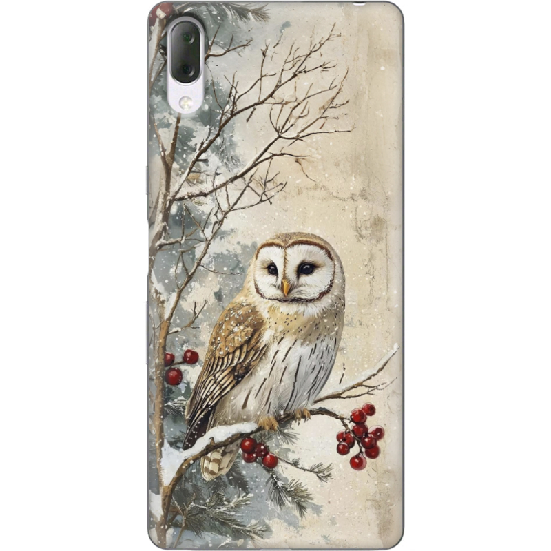 Чехол Uprint Sony Xperia L3 I4312 Christmas Owl