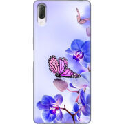 Чехол Uprint Sony Xperia L3 I4312 Orchids and Butterflies