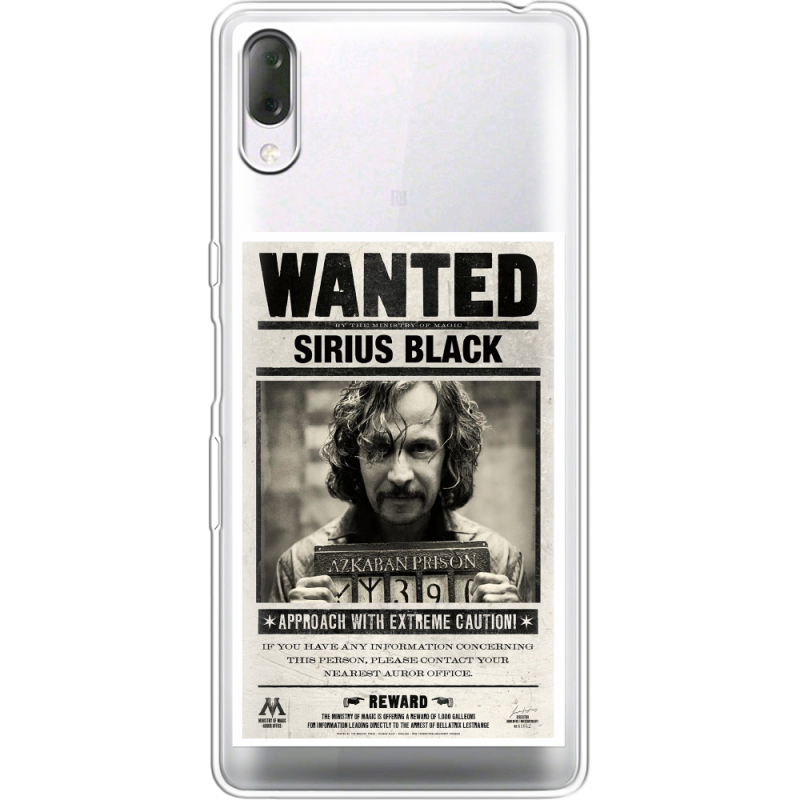 Прозрачный чехол Uprint Sony Xperia L3 I4312 Sirius Black