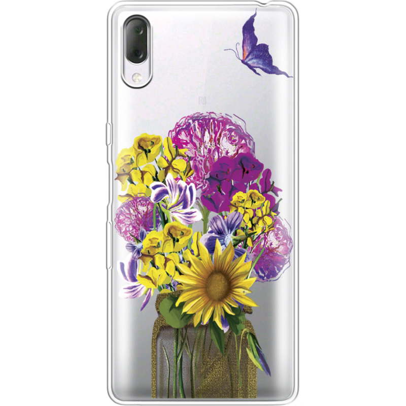 Прозрачный чехол Uprint Sony Xperia L3 I4312 My Bouquet