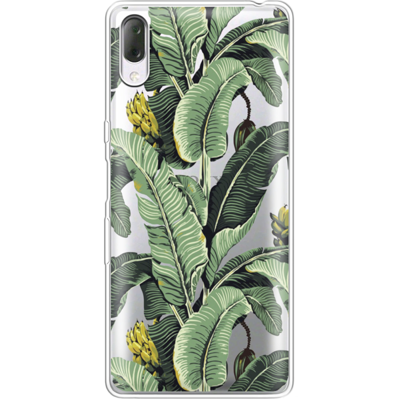 Прозрачный чехол Uprint Sony Xperia L3 I4312 Banana Leaves