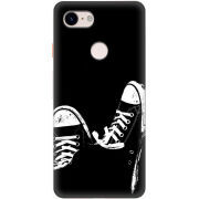 Чехол Uprint Google Pixel 3 Black Sneakers