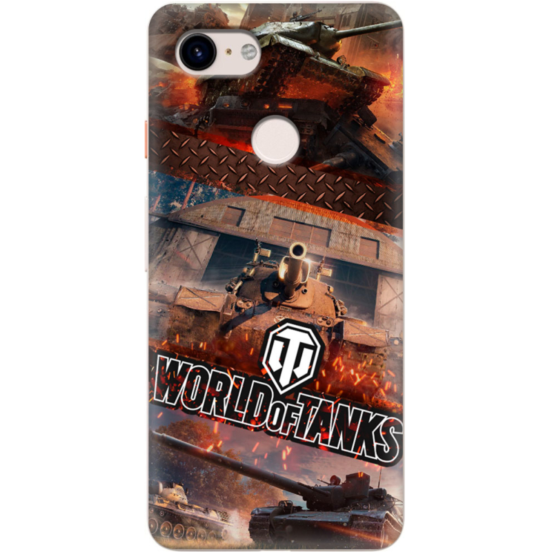 Чехол Uprint Google Pixel 3 World Of Tanks