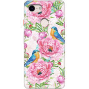 Чехол Uprint Google Pixel 3 Birds and Flowers