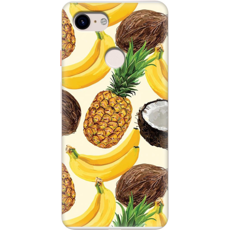 Чехол Uprint Google Pixel 3 Tropical Fruits