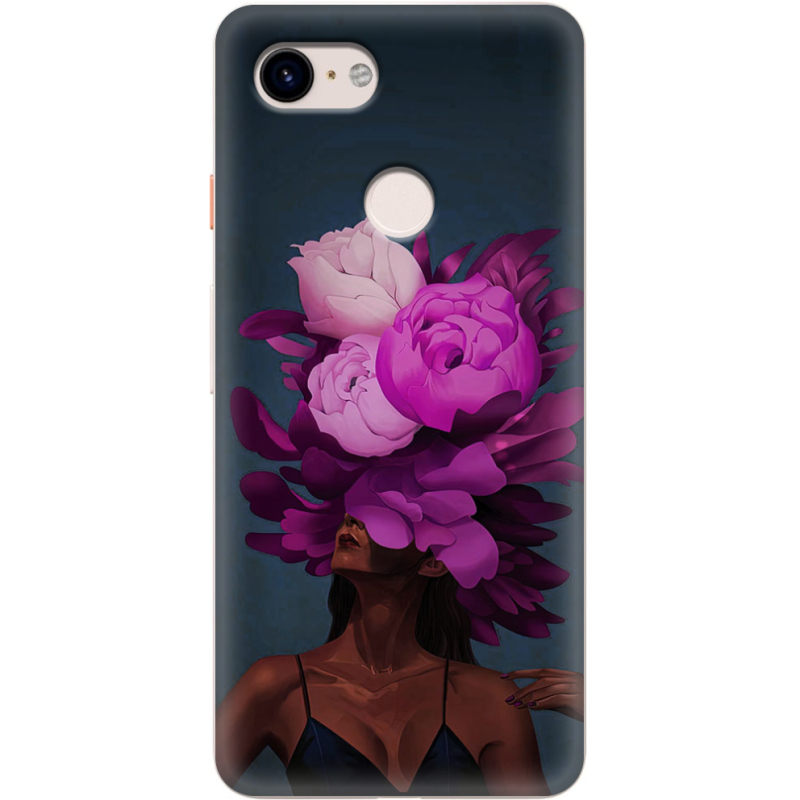 Чехол Uprint Google Pixel 3 Exquisite Purple Flowers