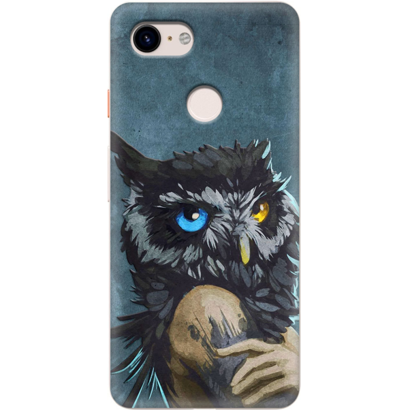 Чехол Uprint Google Pixel 3 Owl Woman