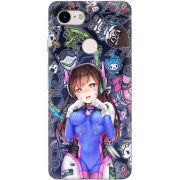 Чехол Uprint Google Pixel 3 Overwatch D.VA