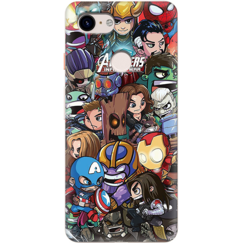 Чехол Uprint Google Pixel 3 Avengers Infinity War