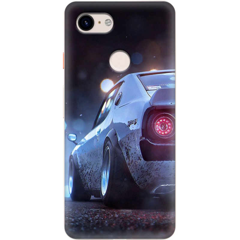 Чехол Uprint Google Pixel 3 Silver Car