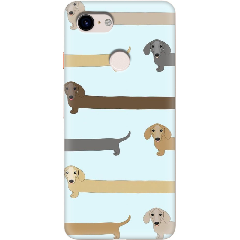 Чехол Uprint Google Pixel 3 Dachshund