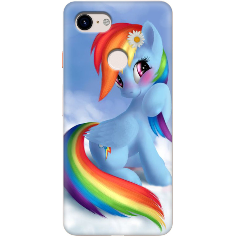 Чехол Uprint Google Pixel 3 My Little Pony Rainbow Dash