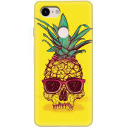 Чехол Uprint Google Pixel 3 Pineapple Skull