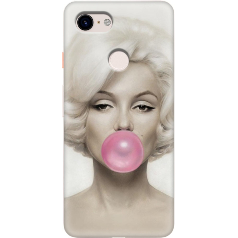 Чехол Uprint Google Pixel 3 Marilyn Monroe Bubble Gum