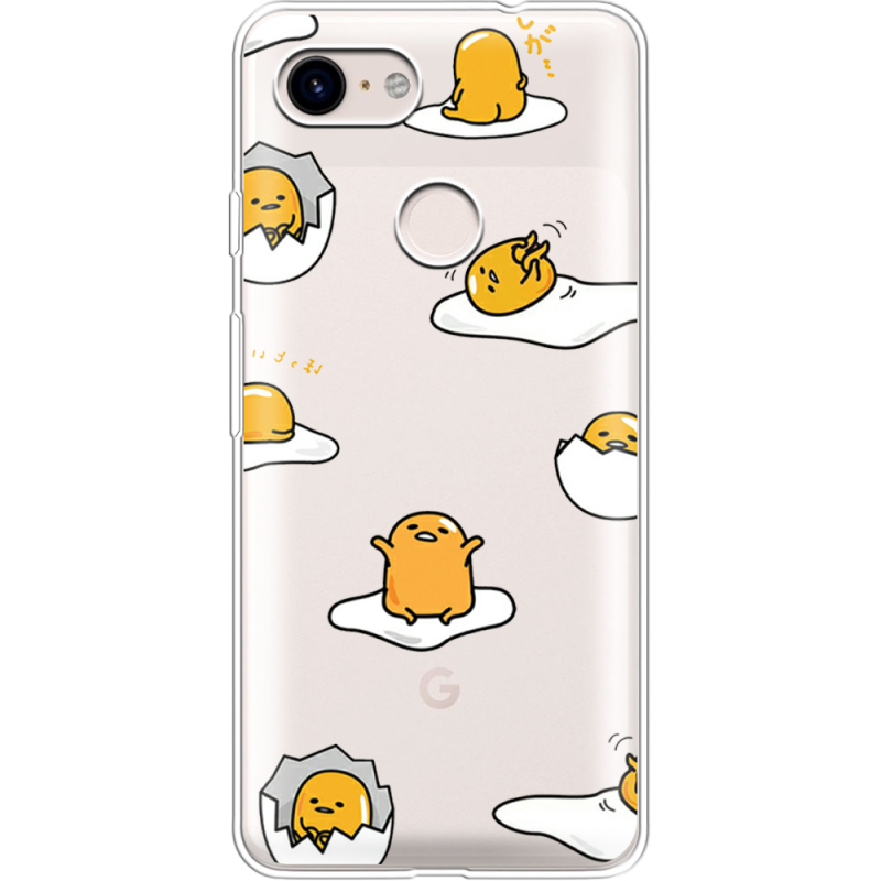 Прозрачный чехол Uprint Google Pixel 3 Gudetama