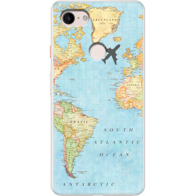 Чехол Uprint Google Pixel 3 XL Карта