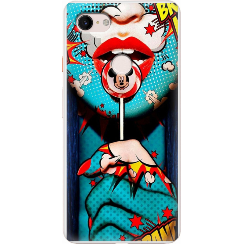 Чехол Uprint Google Pixel 3 XL Girl Pop Art