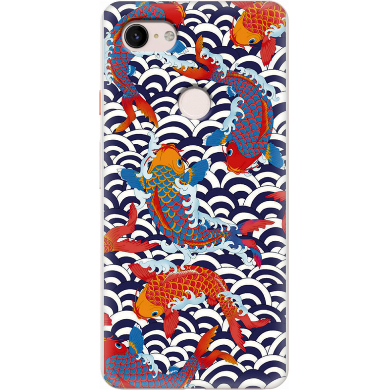 Чехол Uprint Google Pixel 3 XL Koi Fish