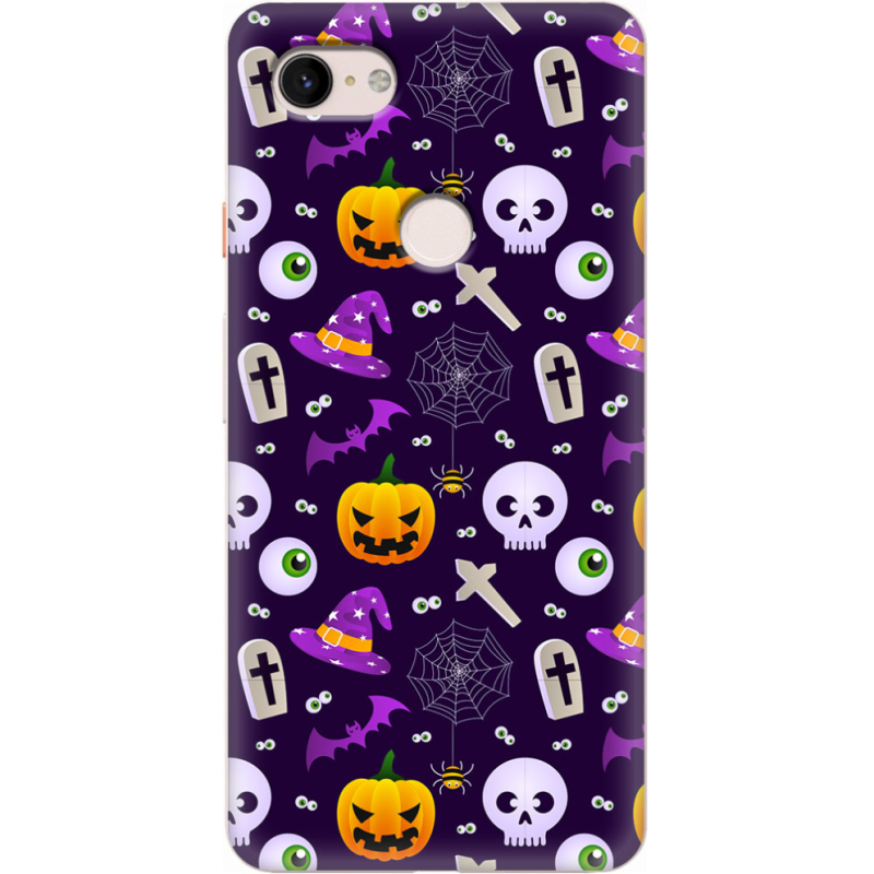 Чехол Uprint Google Pixel 3 XL Halloween Purple Mood