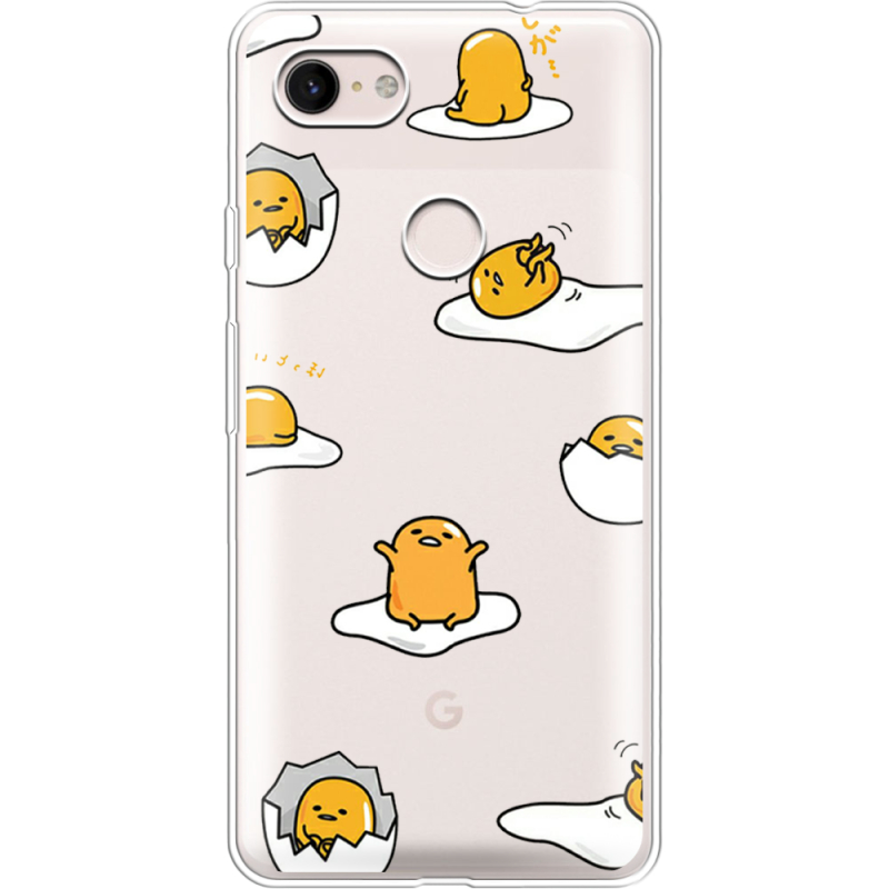 Прозрачный чехол Uprint Google Pixel 3 XL Gudetama