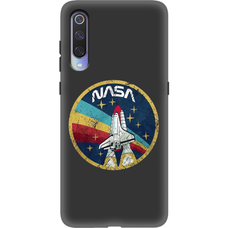 Черный чехол Uprint Xiaomi Mi 9 NASA