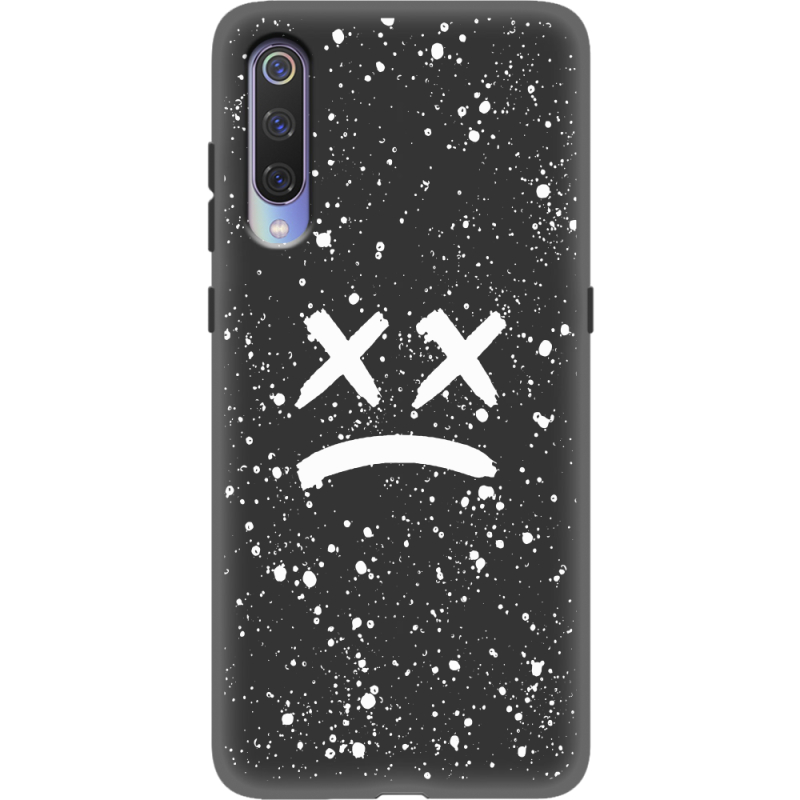Черный чехол Uprint Xiaomi Mi 9 Sad Way