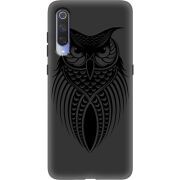 Черный чехол Uprint Xiaomi Mi 9 Owl