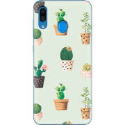 Чехол Uprint Samsung A205 Galaxy A20 L-green Cacti