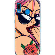 Чехол Uprint Samsung A205 Galaxy A20 Pink Girl