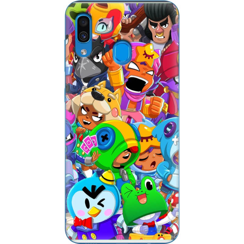 Чехол Uprint Samsung A205 Galaxy A20 friends brawl stars