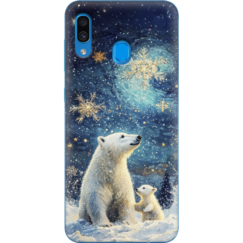 Чехол Uprint Samsung A205 Galaxy A20 Північні ведмеді